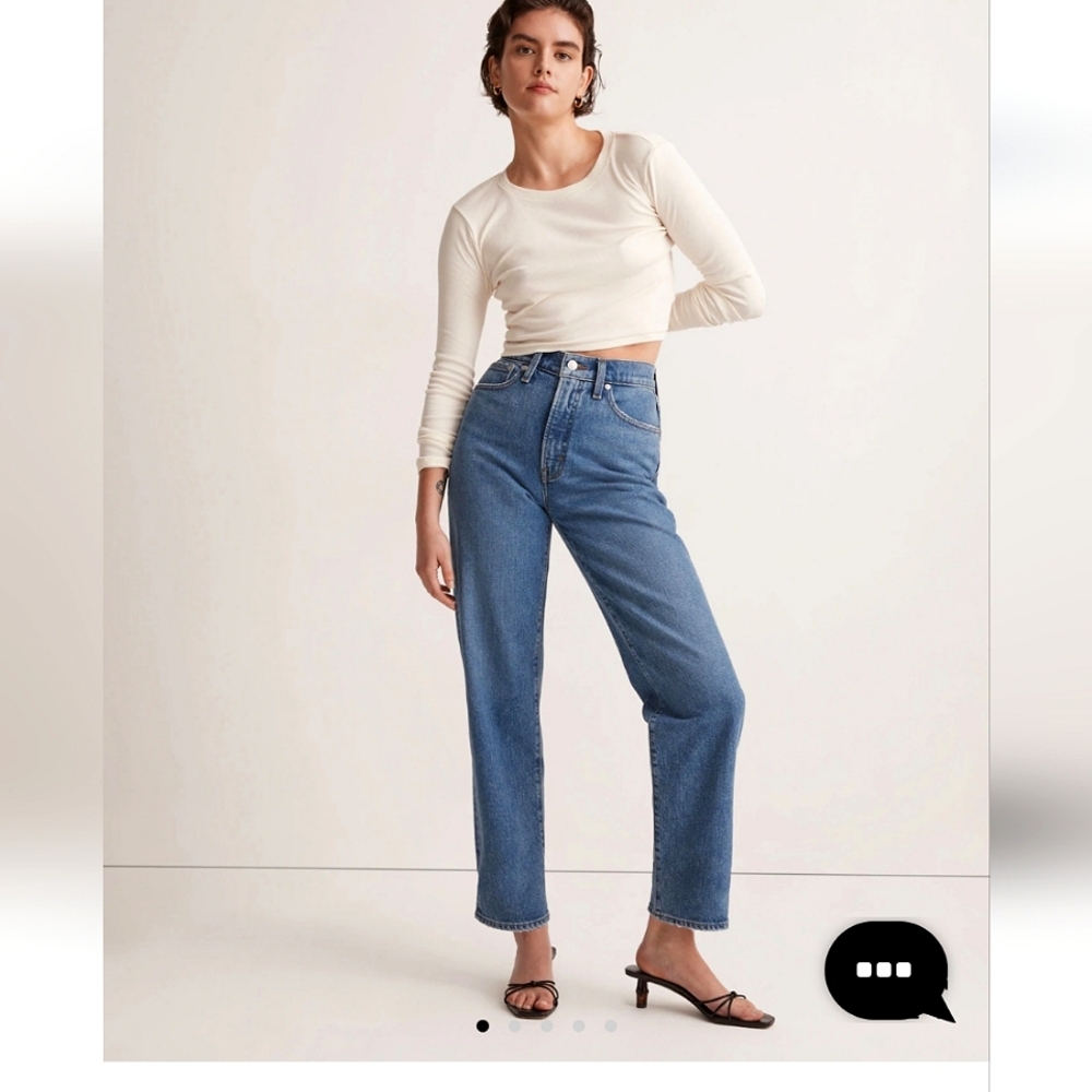 Madewell Perfect Vintage Straight Jean 26